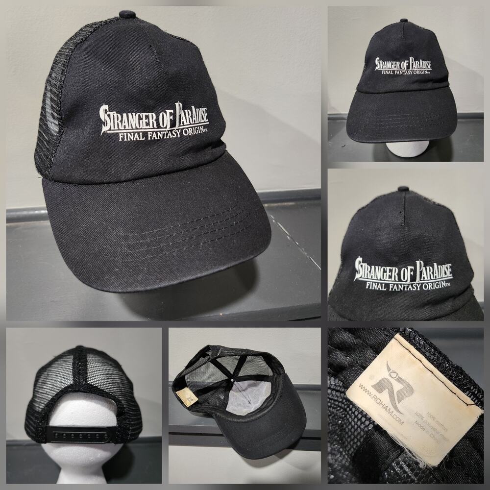 Stranger of Paradise Final Fantasy Origin‎ Cap Mesh Hat Promo Gamestop Exclusive